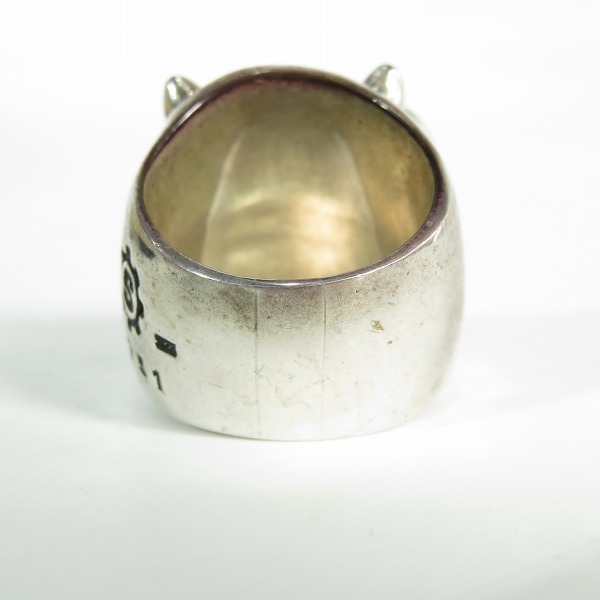 実際に弊社で買取させて頂いたSTARLINGEAR/スターリンギア パンチャー デビル スカルリング 24.5-27号の画像 3枚目