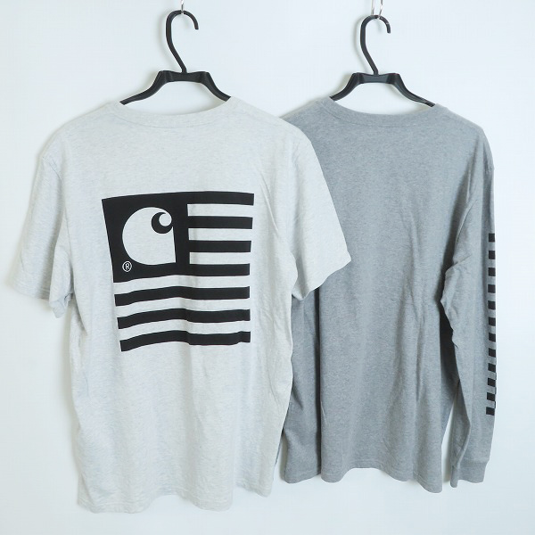 実際に弊社で買取させて頂いたCarhartt/カーハート 半袖Tシャツ/長袖Tシャツ カットソー 2点セットの画像 1枚目