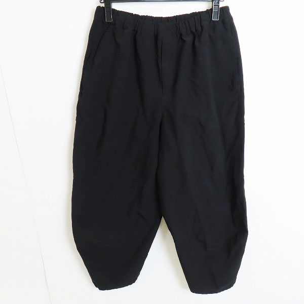 実際に弊社で買取させて頂いたBLACK COMME des GARCONS/ブラック コムデギャルソン イージー サルエル ハーフパンツ 1Q-P023 M