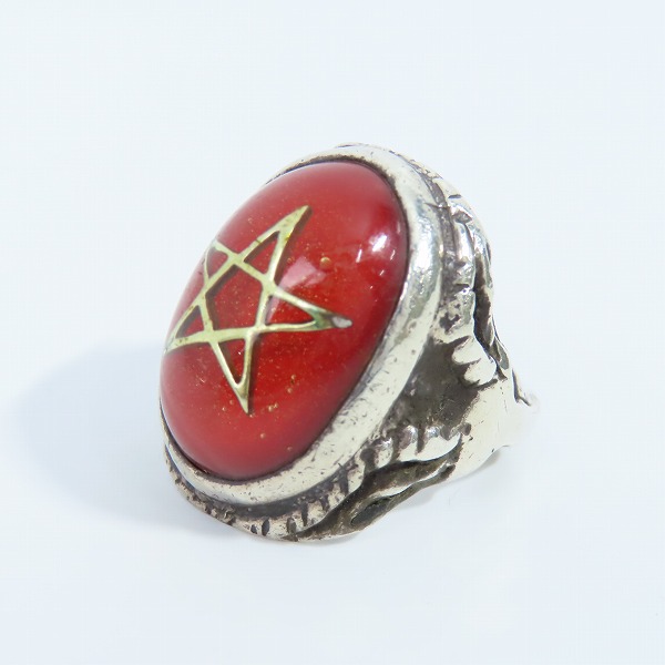 実際に弊社で買取させて頂いたALEX STREETER/アレックスストリーター エンジェルハートリング レッド 18号