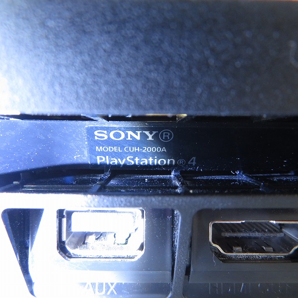 実際に弊社で買取させて頂いたSONY/ソニー PlayStation4/PS4/プレイステーション4 500GB 本体 CUH-2000A ジェット・ブラック【簡易動作確認済】の画像 3枚目
