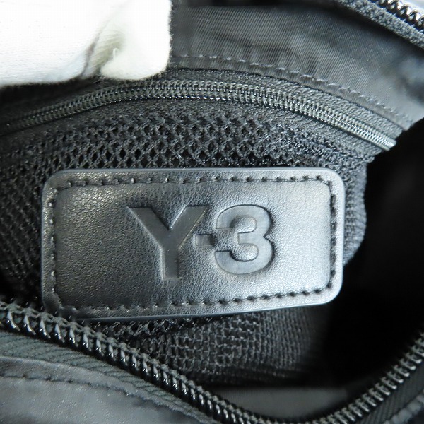 実際に弊社で買取させて頂いたY-3/ワイスリー adidas×YOHJI YAMAMOTO アディダス×ヨウジヤマモト ミニジムバッグ/ショルダーバッグ FQ6973の画像 5枚目