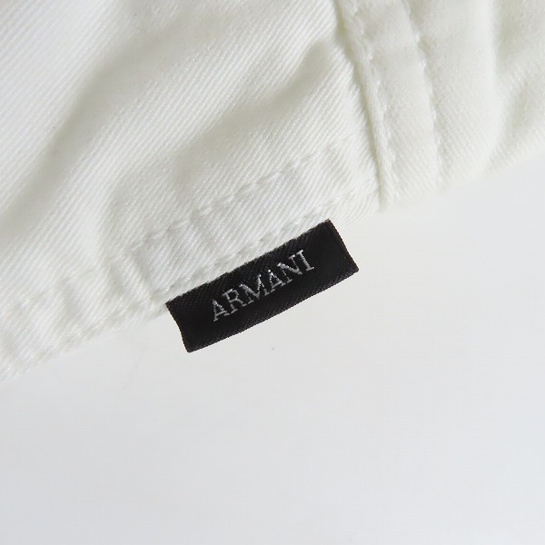 実際に弊社で買取させて頂いたARMANI COLLEZIONI/アルマーニコレツィオーニ コットンハーフパンツ/46の画像 7枚目