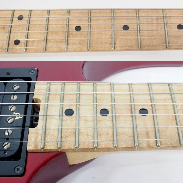 実際に弊社で買取させて頂いた★【難有り】Killer Guitars/キラー  KG-Fascist  Delicious Red エレキギター ギグケース付の画像 4枚目