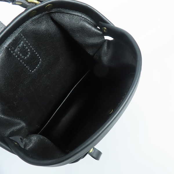 実際に弊社で買取させて頂いたHERZ/ヘルツ 口枠リュック R-131 クッション付リュックストラップ付属 KO-303の画像 3枚目