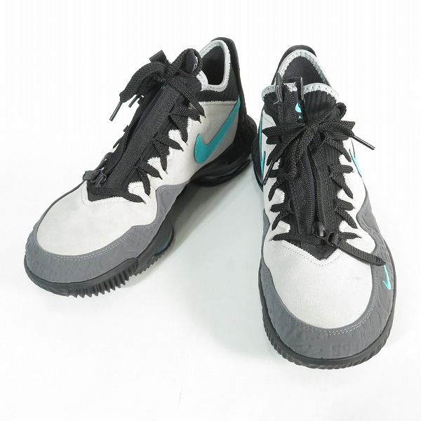実際に弊社で買取させて頂いたATMOS×NIKE/アトモス×ナイキ LEBRON XVI LOW AC Clear Jade レブロン16 クリアジェイド CD9471-003/28.5