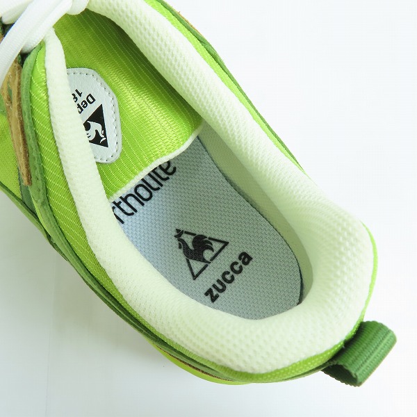 実際に弊社で買取させて頂いたle coq sportif×zucca/ルコック×ズッカ ローカットスニーカー  27.5の画像 4枚目