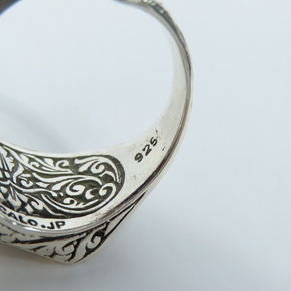 実際に弊社で買取させて頂いたZOCALO/ソカロ アイ・オブ・プロビデンス・ミラレテルリング 27-28号の画像 7枚目