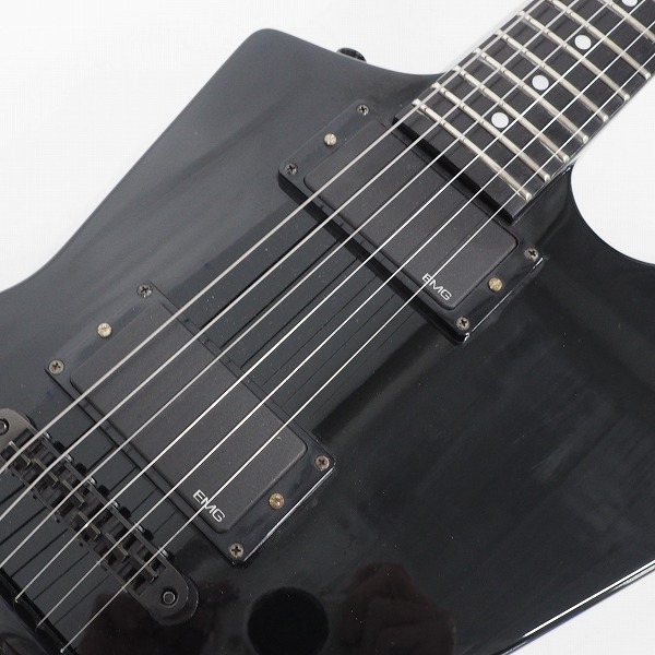 実際に弊社で買取させて頂いた★ESP/イーエスピー Custom エクスプローラーType アクティブ EMG搭載 エレキギター カスタム品 ギグケース付の画像 4枚目