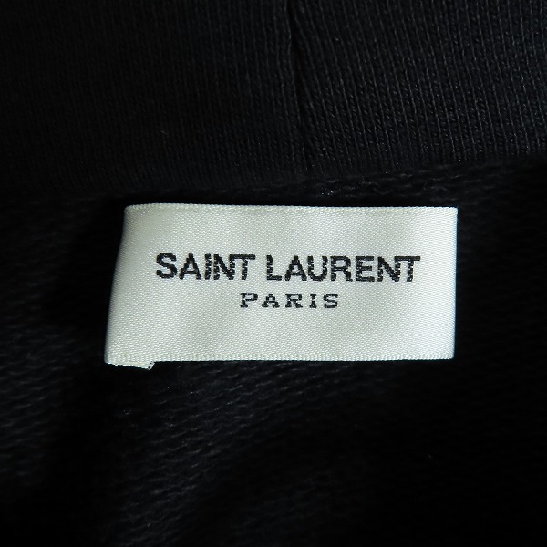 実際に弊社で買取させて頂いた【JPタグ】SAINT LAURENT PARIS/サンローランパリ EVER SAY NEVER/フルジップ パーカー フーディ/454169/Mの画像 2枚目