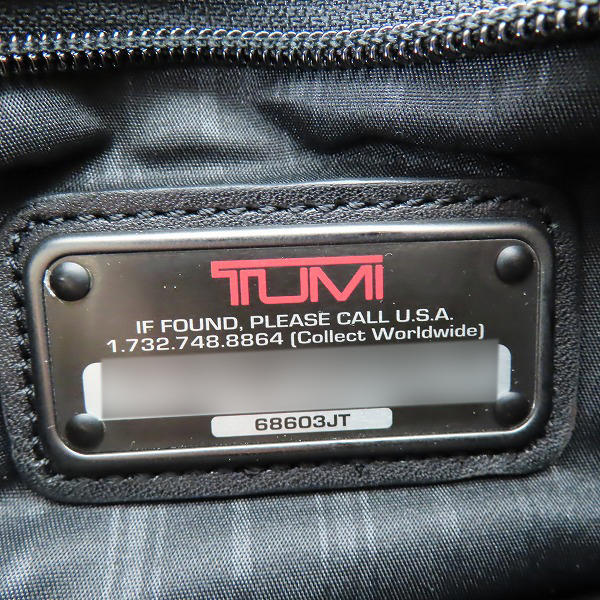 実際に弊社で買取させて頂いたTUMI/トゥミ パドア レザー クロスボディバッグ 68603JTの画像 6枚目