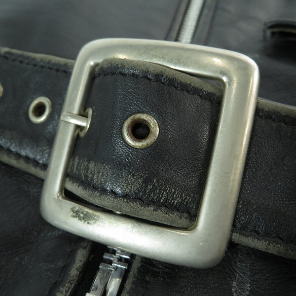 実際に弊社で買取させて頂いたSchott/ショット バイカータグ後期 618 レザー ダブルライダースジャケット /38の画像 8枚目