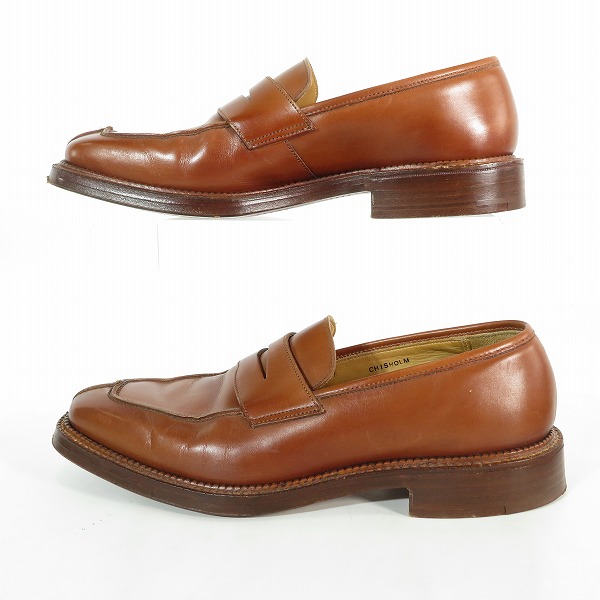 実際に弊社で買取させて頂いたCROCKETT&JONES×Paul Smith/クロケット&ジョーンズ×ポールスミス ローファー/シューズ 9334/6.5Eの画像 3枚目