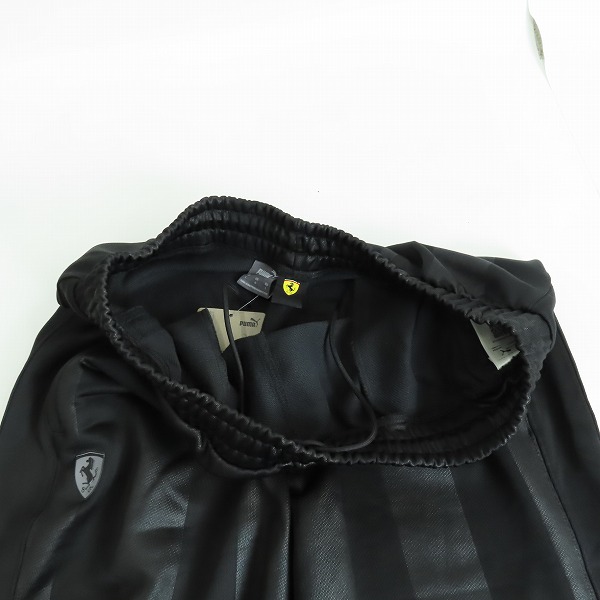 実際に弊社で買取させて頂いた【未使用】PUMA×FERRARI/プーマ×フェラーリ スタイル T7 トラックパンツ 2023/620989-01/Lの画像 2枚目