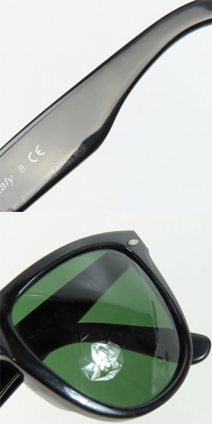 実際に弊社で買取させて頂いたRay-Ban/レイバン WAYFARER/ウェイファーラー サングラス/RB2140-A 901の画像 8枚目