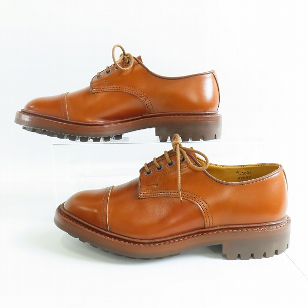 実際に弊社で買取させて頂いたTricker's/トリッカーズ  Cap Toe Country Shoes/キャップ トゥ カントリーシューズ/革靴 M7195/7の画像 3枚目