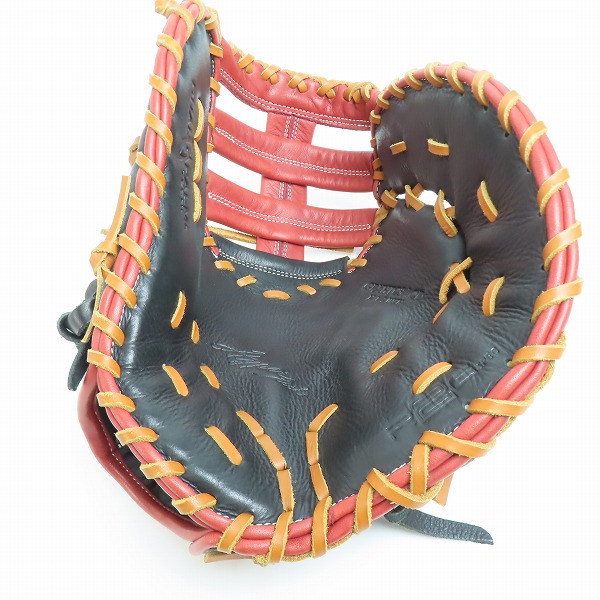 実際に弊社で買取させて頂いたRawlings/ローリングス ハイパーテック R2G 軟式 右投げ用 ファーストミット グローブ GRXHTC3ACDの画像 2枚目