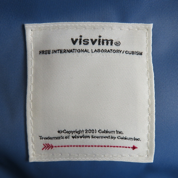 実際に弊社で買取させて頂いたvisvim/ビズビム BALLISTIC 20L/バリスティック レザー切り替え リュックサック/バックパックの画像 4枚目