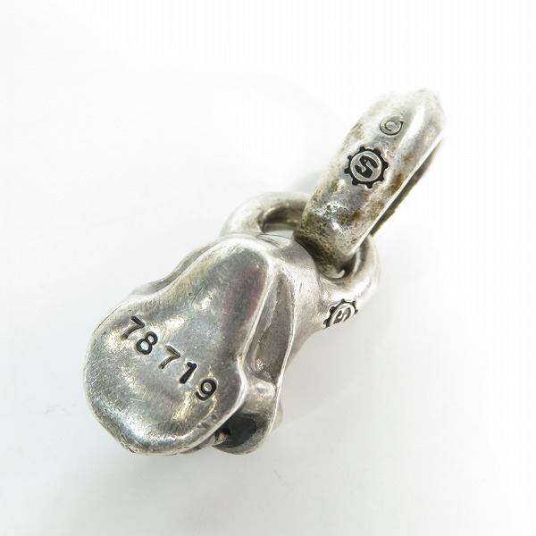 実際に弊社で買取させて頂いたSTARLINGEAR/スターリンギア マイクロスカルペンダントの画像 5枚目