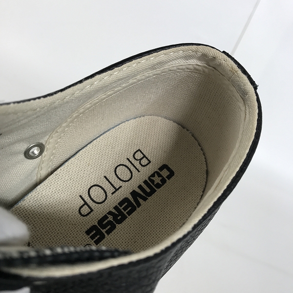 実際に弊社で買取させて頂いたCONVERSE×BIOTOP/コンバース×ビオトープ JACK PURCELL RET LEATHER ジャックパーセル 1CL434/25.5の画像 4枚目
