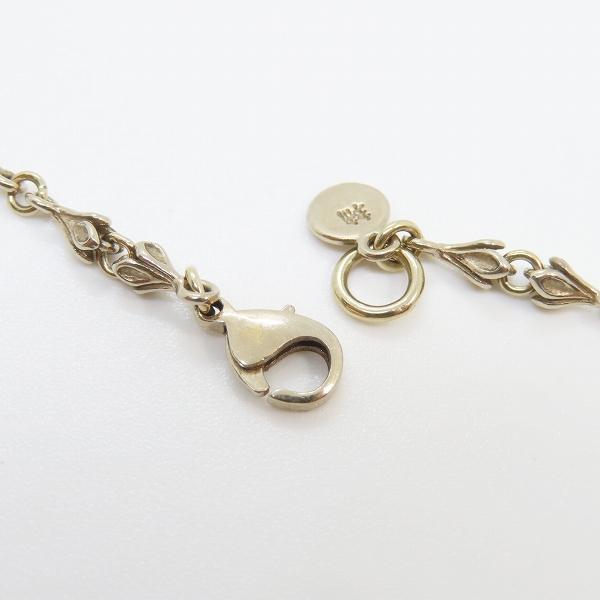 実際に弊社で買取させて頂いた【証明書付】Bloody Mary/ブラッディマリー K18cg ベビーマーメイド チェーン/50cmの画像 2枚目