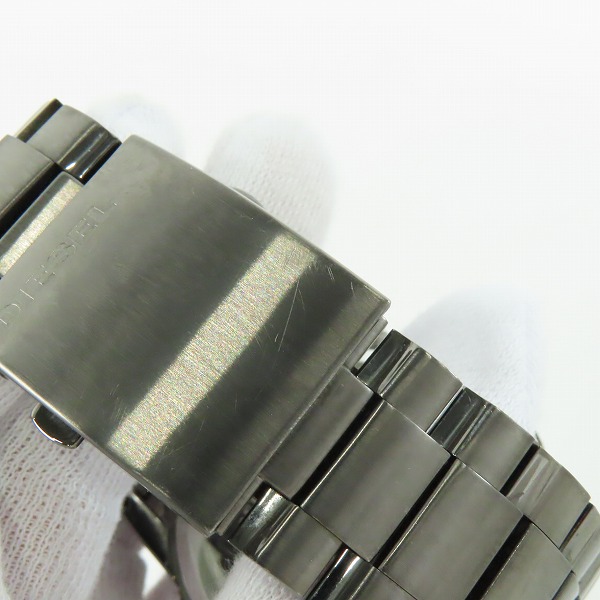実際に弊社で買取させて頂いたDIESEL/ディーゼル クロノグラフ 腕時計 DZ-4225【動作未確認】の画像 6枚目
