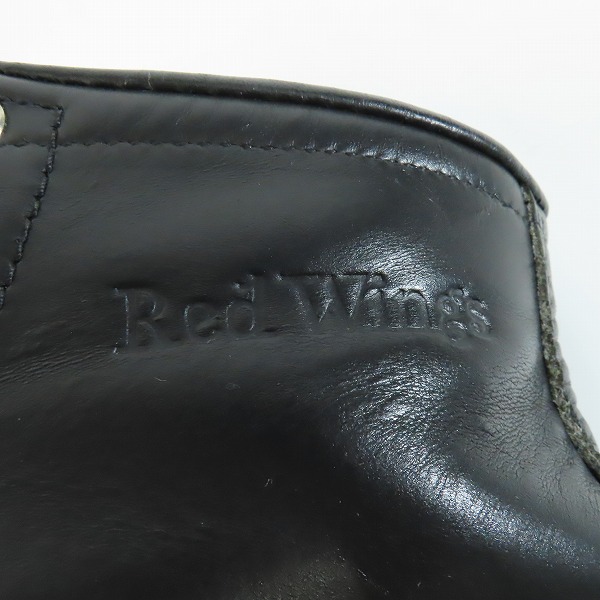 実際に弊社で買取させて頂いたREDWING/レッドウィング アイリッシュセッター クラシックモックトゥブーツ サイドロゴ 羽タグ 9Dの画像 7枚目