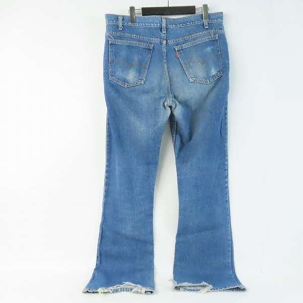 実際に弊社で買取させて頂いたLevis/リーバイス ヴィンテージ 646-0217 オレンジタブ 刻印575 USA製 デニムパンツ /W36の画像 1枚目