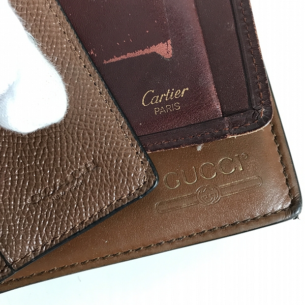 実際に弊社で買取させて頂いた【おまとめ】Cartier/カルティエ GUCCI/グッチ COACH/コーチ 他 二つ折り財布/長財布/キーケース 等の画像 1枚目