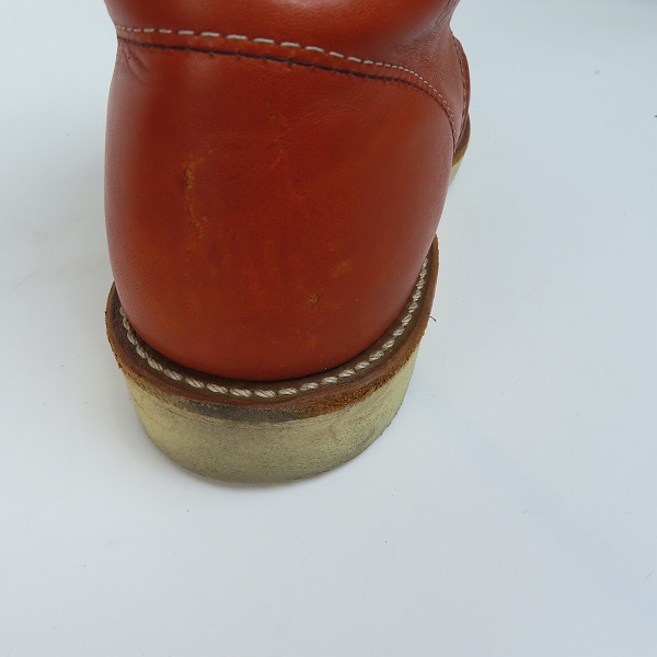 実際に弊社で買取させて頂いたRED WING/レッドウィング アイリッシュセッター ブーツ 8166 /7Dの画像 7枚目