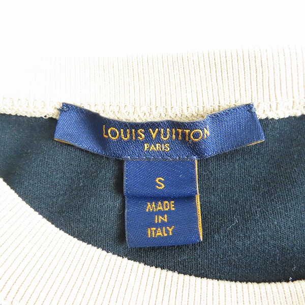 実際に弊社で買取させて頂いた【JPタグ】LOUIS VUITTON/ルイヴィトン ヴィタミンズ  コットン ジャージー Tシャツ/Sの画像 2枚目