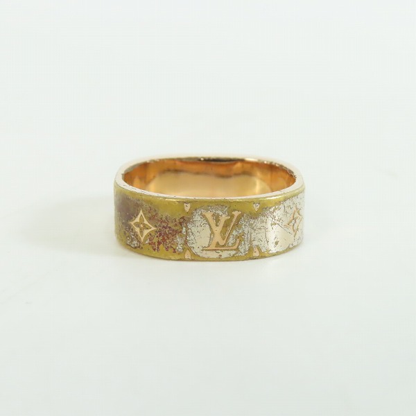 実際に弊社で買取させて頂いたLOUIS VUITTON/ルイヴィトン ナノグラム リング/指輪 M00214/M/12.5号の画像 3枚目