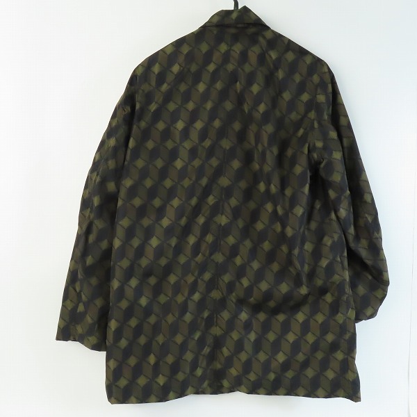 実際に弊社で買取させて頂いたDRIES VAN NOTEN/ドリスヴァンノッテン ステンカラー リバーシブル 1157-343-0386/46の画像 3枚目