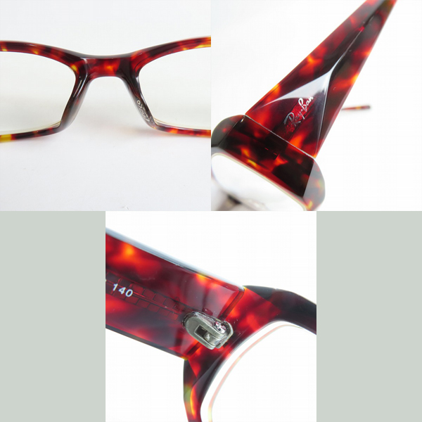 実際に弊社で買取させて頂いたRay-Ban/レイバン 度入りメガネ/メガネフレーム/アイウェア RB5129 2312の画像 8枚目