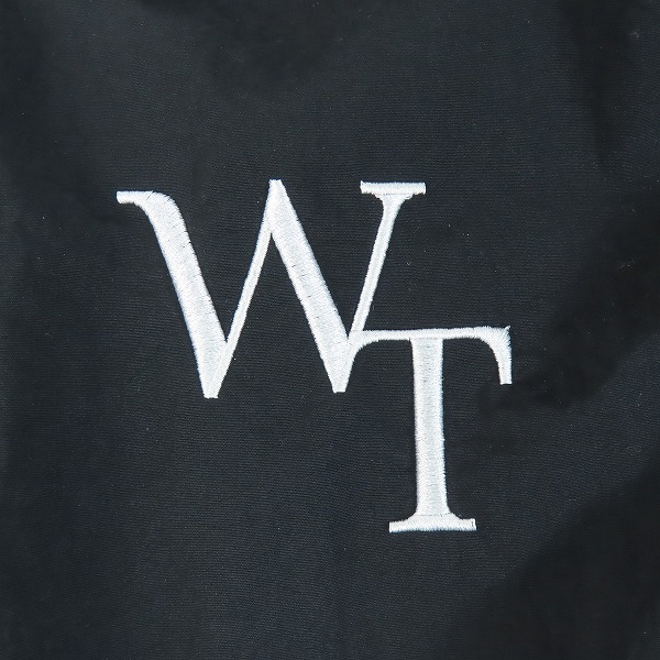 実際に弊社で買取させて頂いたWTAPS/ダブルタップス 23SS PITCH/JACKET/NYLON.TUSSAH.LEAGUE ナイロン ピッチ ジャケット 231BRDT-JKM02/02の画像 3枚目