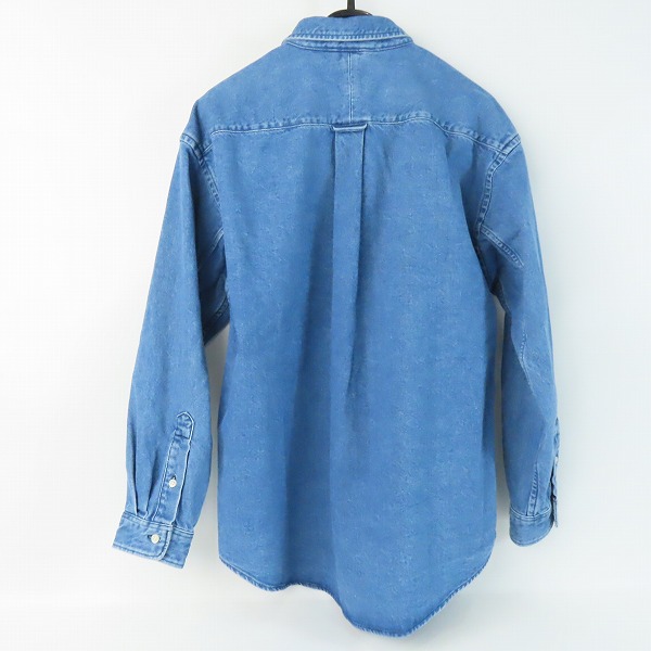実際に弊社で買取させて頂いたDESCENDANT/ディセンダント 23AW ALLEN DENIM LS SHIRT COLOR/デニムシャツ 232WVDS-SHM01/2の画像 1枚目