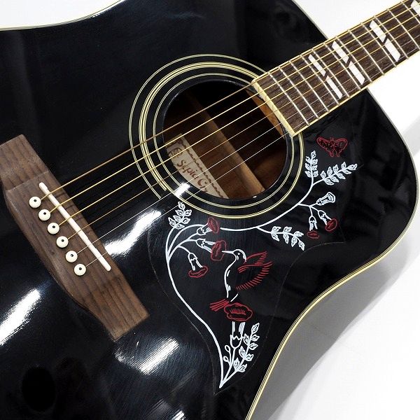 実際に弊社で買取させて頂いた★Sepia Crue/セピアクルー H-220/BK ハミングバードType アコースティックギター/アコギ ソフトケース付の画像 5枚目