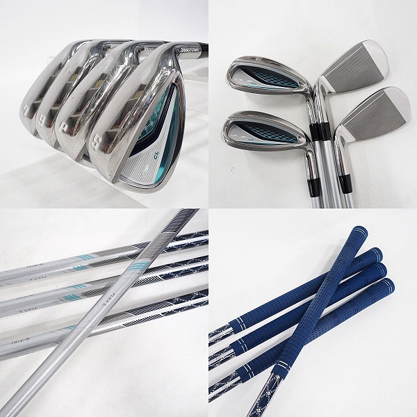 実際に弊社で買取させて頂いたブリヂストン TOURSTAGE/ツアーステージ CL レディースクラブハーフ8本セット FLEX：L キャディバッグ付の画像 3枚目