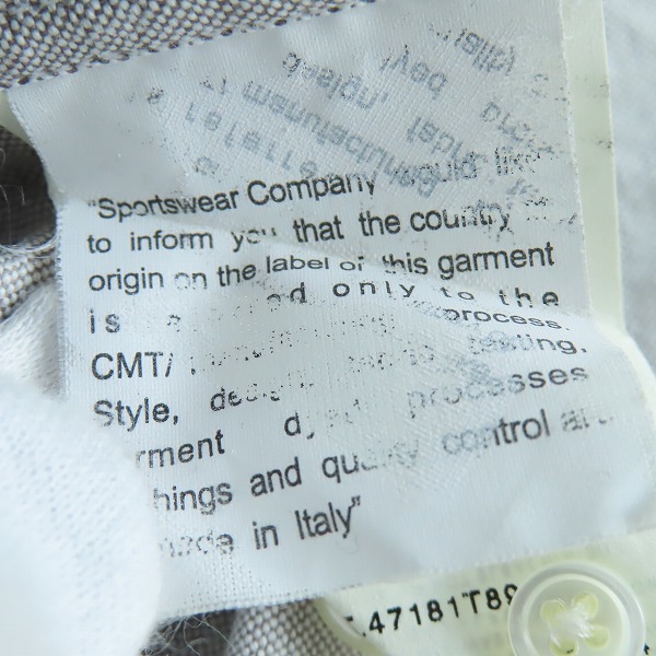 実際に弊社で買取させて頂いた(1)C.P.COMPANY/シーピーカンパニー 長袖シャツ /40の画像 4枚目