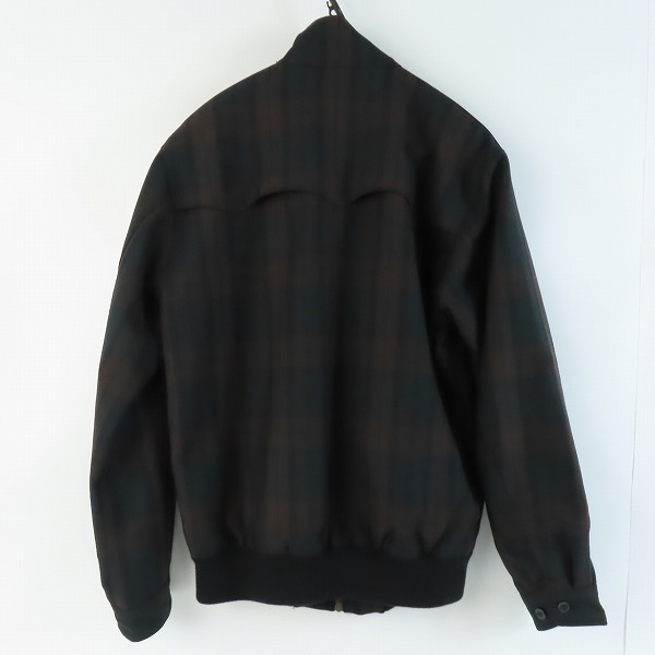 実際に弊社で買取させて頂いたFRED PERRY/フレッドペリー ハリントン ジャケット ウール フル ジップブルゾン FZ2613/Mの画像 1枚目