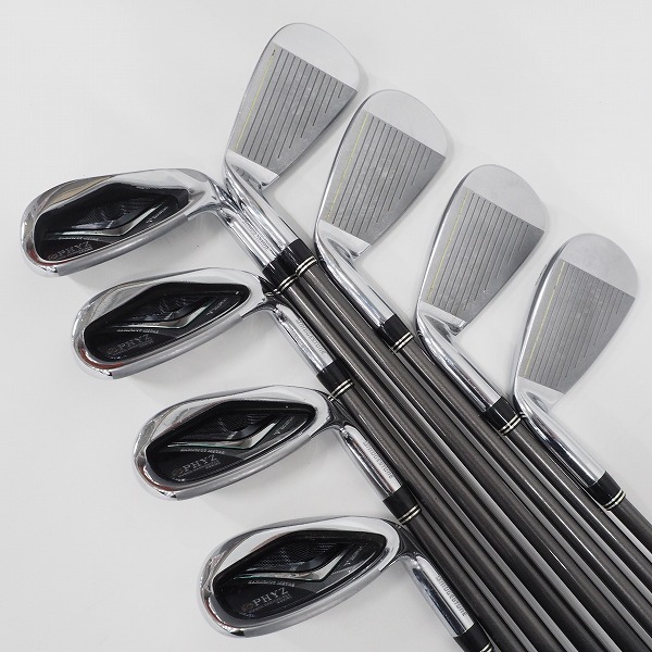 実際に弊社で買取させて頂いたブリヂストン TOUR STAGE/ツアーステージ PHYZ/ファイズ アイアン #5～9,P,P/S,Sw 8本セット PZ-5011 FLEX:Rの画像 3枚目