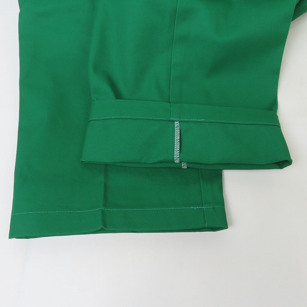 実際に弊社で買取させて頂いた【未使用】Dickies/ディッキーズ  Twill Work Pants/ルーズフィット ツイル ワークパンツ グリーン/34の画像 3枚目