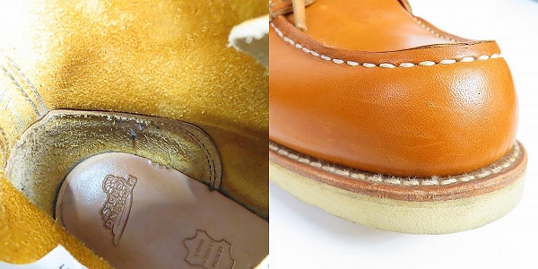 実際に弊社で買取させて頂いたRED WING/レッドウィング アイリッシュセッター 犬タグ 復刻モデル 9875/9.5Eの画像 9枚目