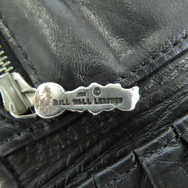 実際に弊社で買取させて頂いたBWL/ビルウォールレザー レザー二つ折りウォレット/財布の画像 8枚目