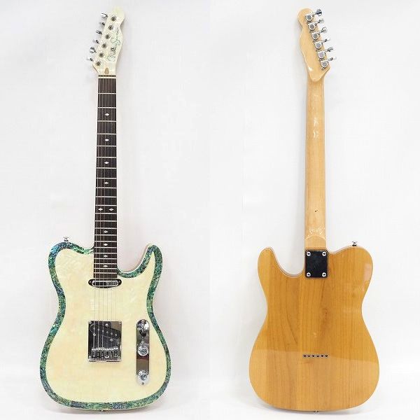 実際に弊社で買取させて頂いた★【難有り】Manica Scenica/マニカ シェニカ テレキャスターType シェルトップ エレキギターの画像 1枚目