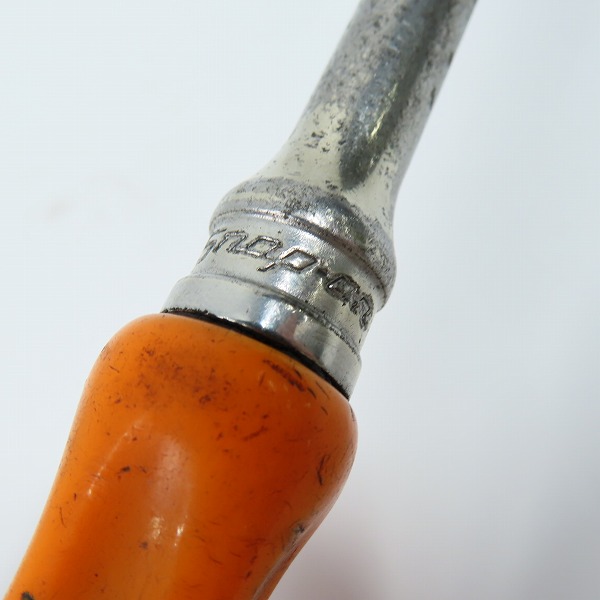 実際に弊社で買取させて頂いた【ジャンク】SNAP-ON/スナップオン 3/8 旧グリップ ラチェットハンドル/F836の画像 4枚目