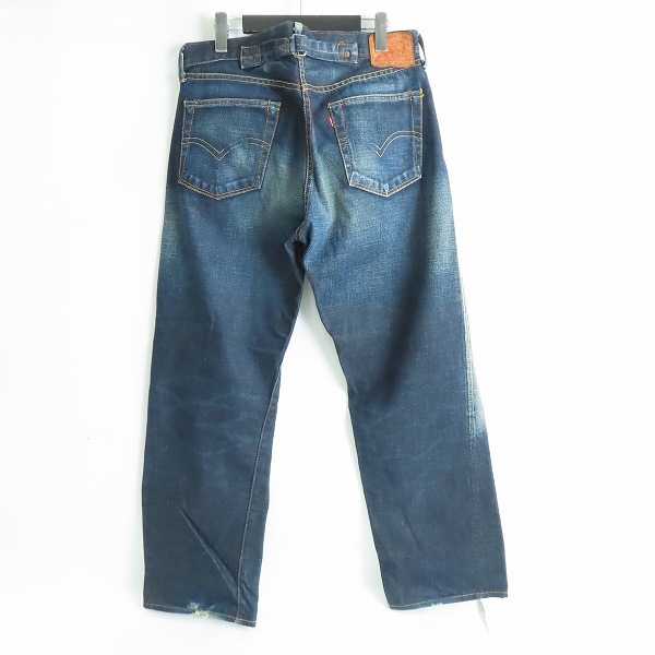 実際に弊社で買取させて頂いたLEVIS/リーバイス 501XX 復刻 片面BIG E 均等V ボタンフライ 日本製 デニムパンツ 37501/36の画像 1枚目