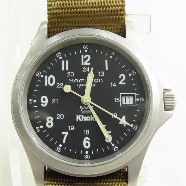 実際に弊社で買取させて頂いたHAMILTON/ハミルトン Khaki/カーキ 腕時計/ウォッチ 9821G
