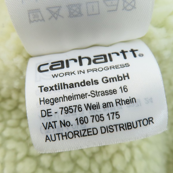 実際に弊社で買取させて頂いたCarHartt/カーハート MERTON SHIRT JAC/メルトンシャツジャケット チェック柄/Mの画像 5枚目