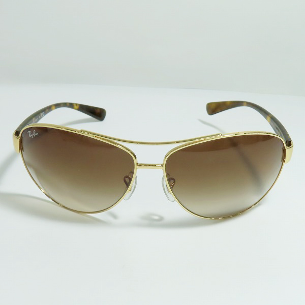 実際に弊社で買取させて頂いたRay-Ban/レイバン ティアドロップ サングラス RB3386 001/13の画像 1枚目